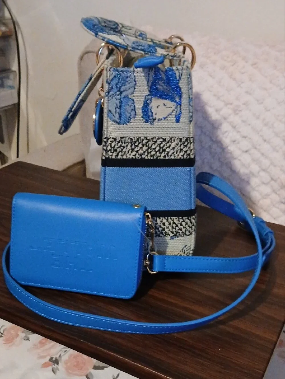 none branded stylish blue